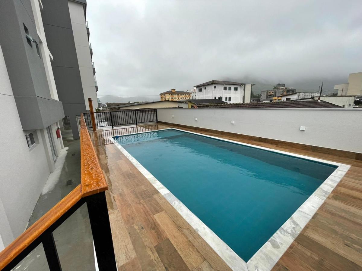 Ferienwohnung Apartamento Com Piscina No Centro Ubatuba Exterior foto