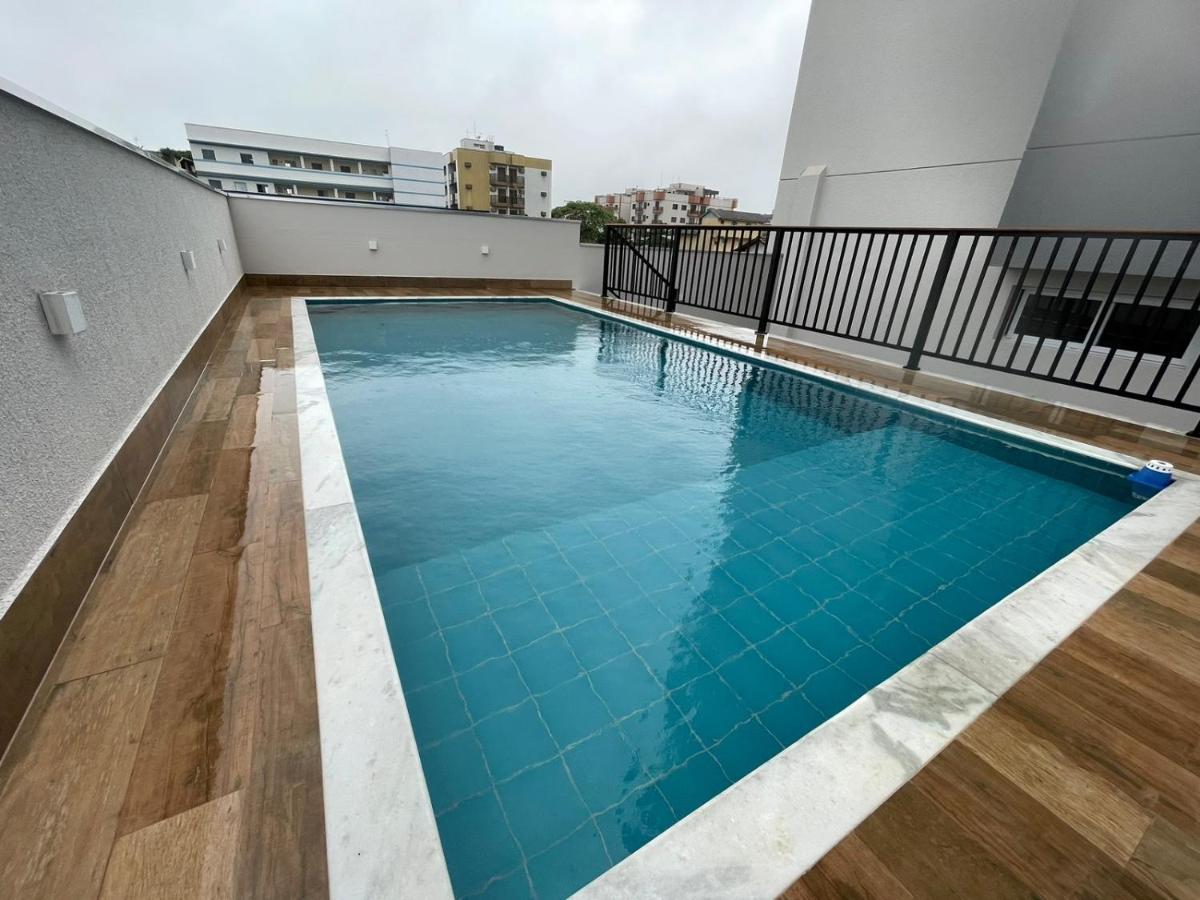 Ferienwohnung Apartamento Com Piscina No Centro Ubatuba Exterior foto