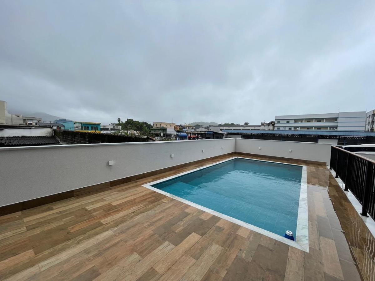 Ferienwohnung Apartamento Com Piscina No Centro Ubatuba Exterior foto