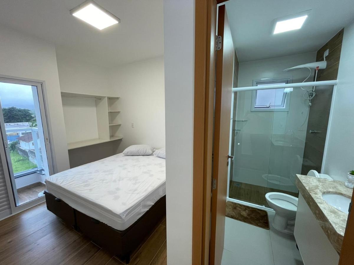 Ferienwohnung Apartamento Com Piscina No Centro Ubatuba Exterior foto