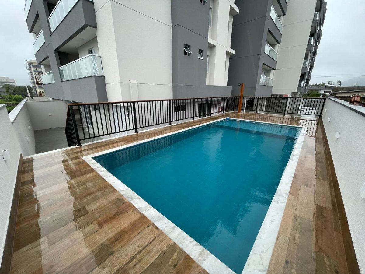 Ferienwohnung Apartamento Com Piscina No Centro Ubatuba Exterior foto