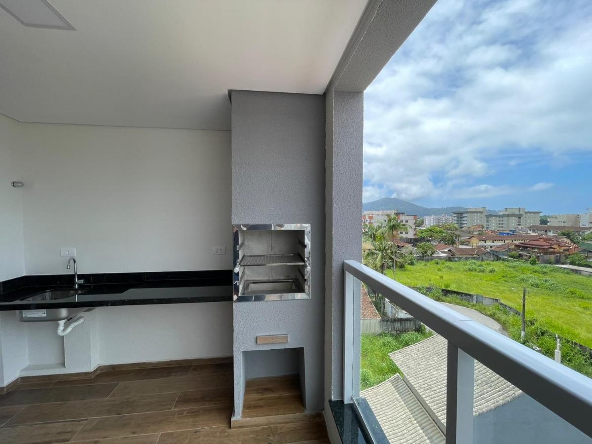 Ferienwohnung Apartamento Com Piscina No Centro Ubatuba Exterior foto