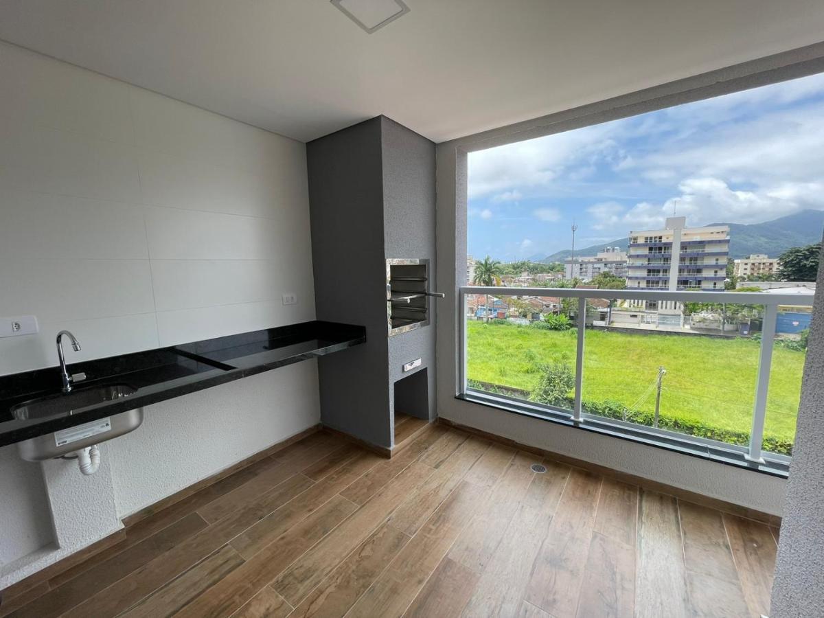 Ferienwohnung Apartamento Com Piscina No Centro Ubatuba Exterior foto